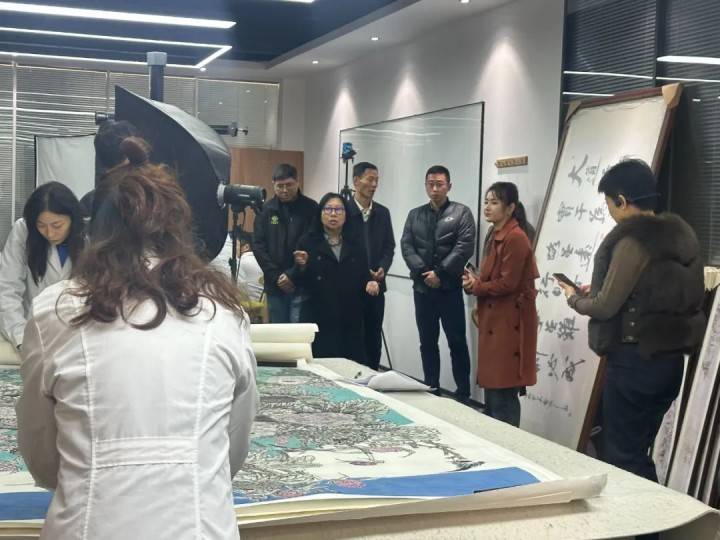 宣城政企代表團(tuán)考察泰豐文化，共話數(shù)字文創(chuàng)產(chǎn)業(yè)新機(jī)遇