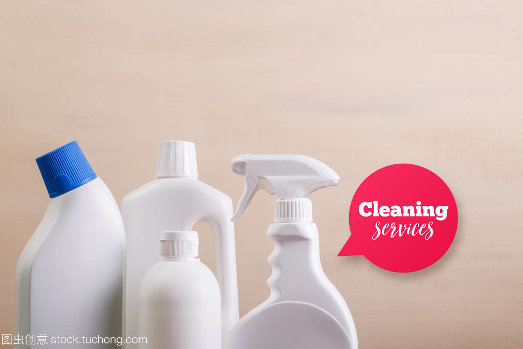 模擬塑料清洗瓶子。樣機的概念